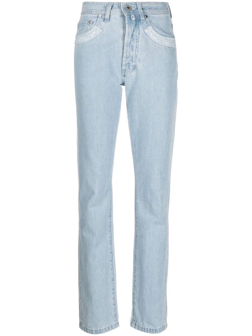 032C - Patchwork Organic Cotton Jeans
