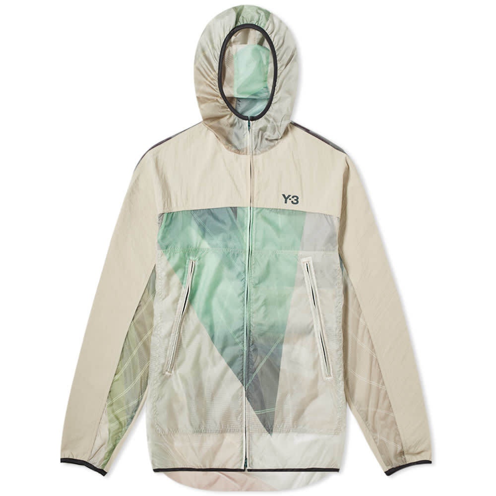 Photo: Y-3 Packable Print Jacket Sail & Champagne