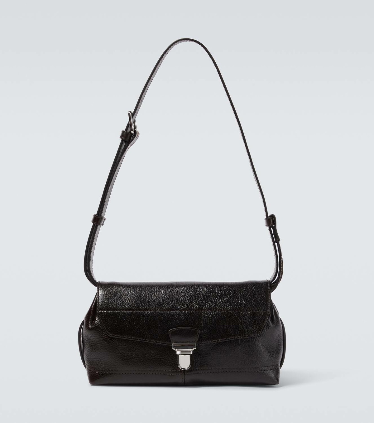LEMAIRE 黒 レザー ミニショルダーバッグ 新品タグ付き】LEMAIRE(ルメール) GEAR マルチポケット レザー