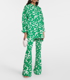 Diane von Furstenberg Brooklyn printed flared pants