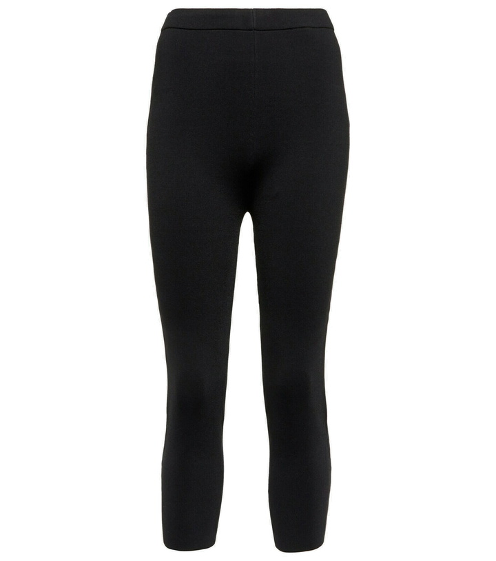 Photo: Nanushka - Carole high-rise cropped leggings