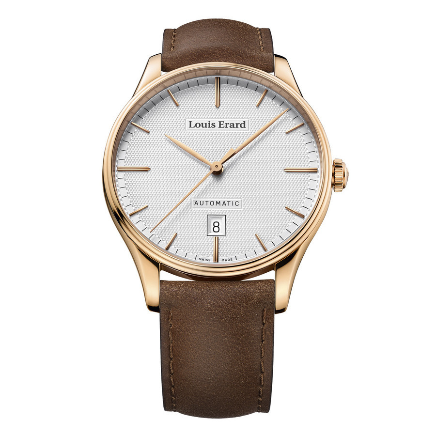 Louis Erard Heritage Automatic Silver Dial Mens Watch 69287PR31.BVR01