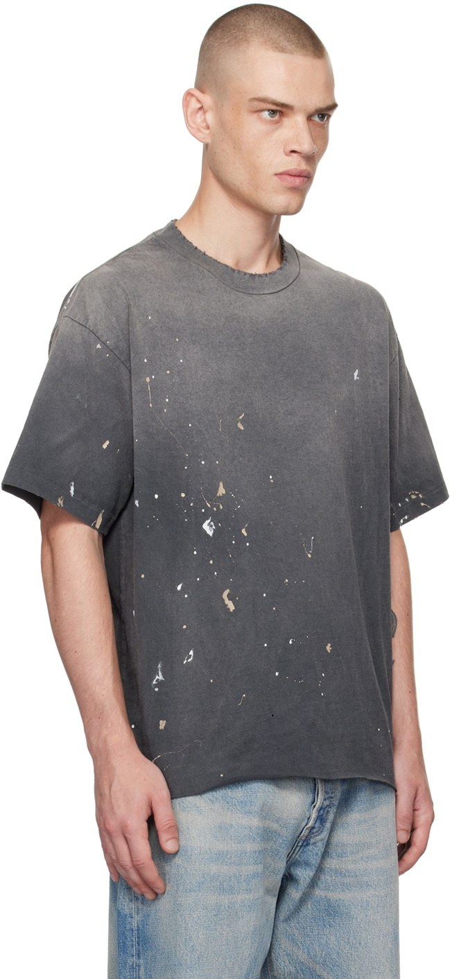 Deuxieme Classe JOHN ELLIOTT Tシャツ John Elliott Black Odeon T-shirt John Elliott
