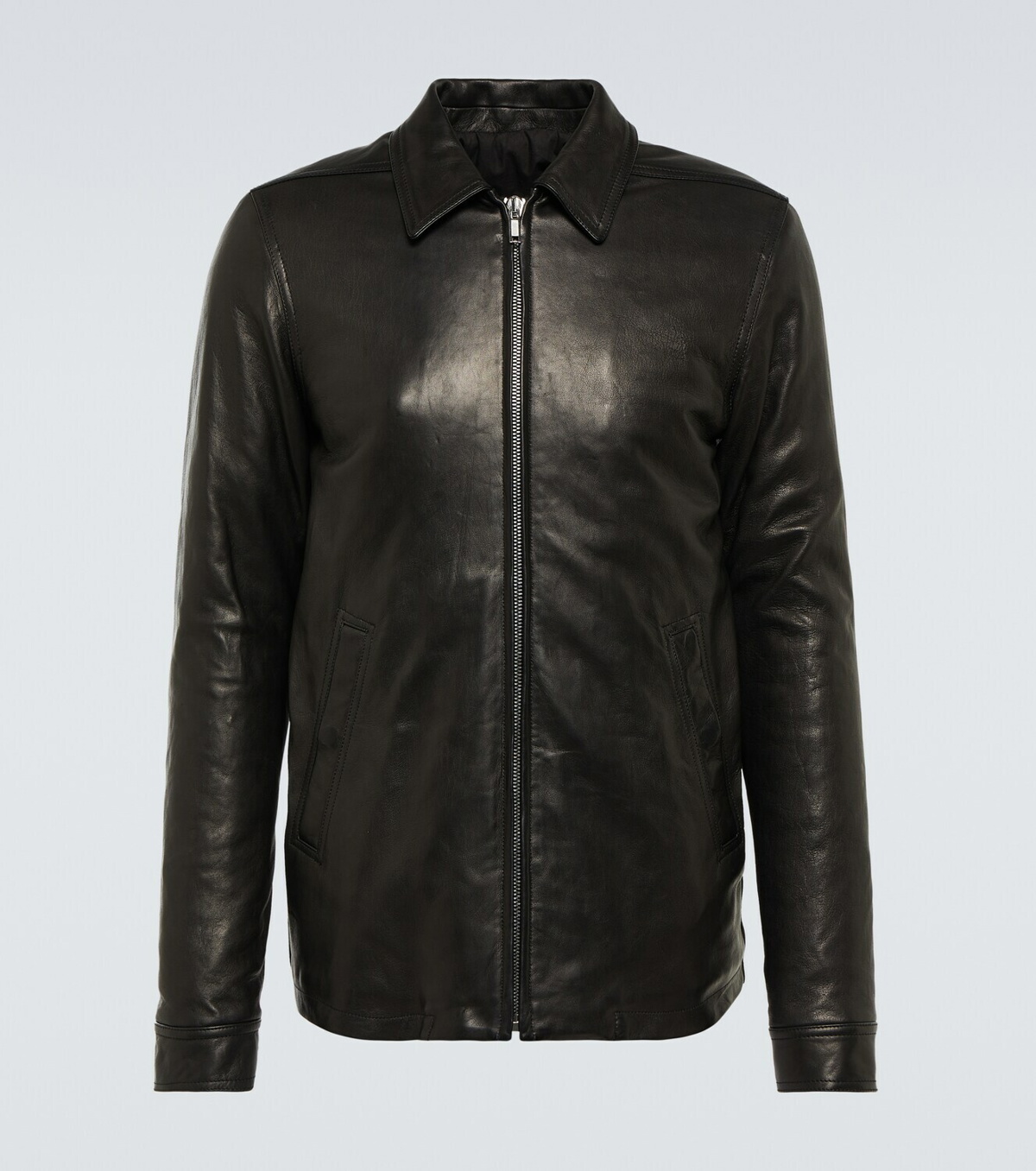 Rick Owens Brad leather jacket