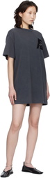 ANINE BING Gray Beth 'Anine Bing' Minidress