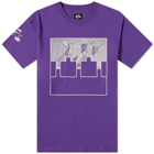 The Trilogy Tapes Men's Goat T-Shirt in Purple
