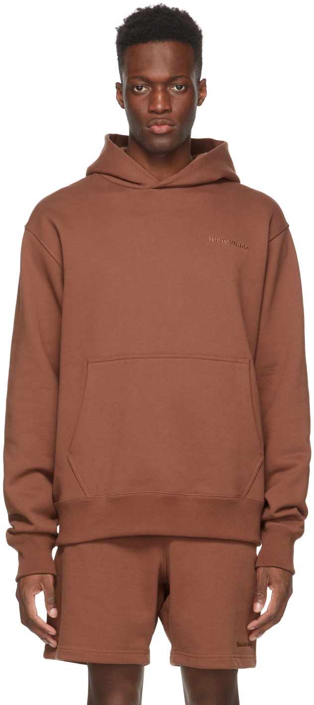 Adidas best sale hoodie brown