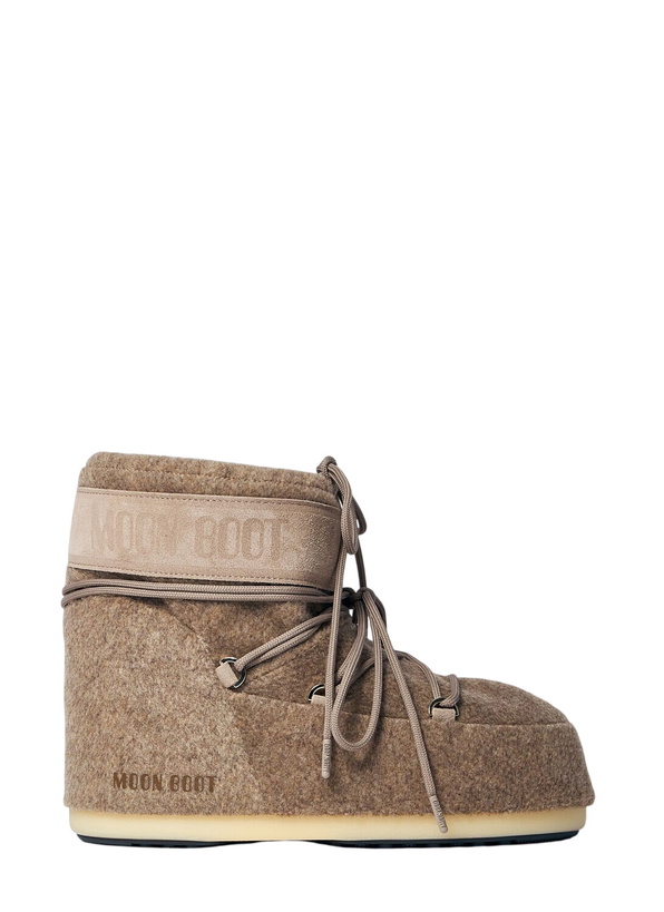 Photo: Moon Boot Icon Felt Low Boots
