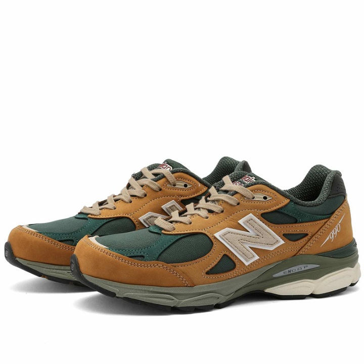 Photo: New Balance M990WG3 - Made in USA Sneakers in Brown