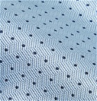 Brioni - 8mm Polka-Dot Silk-Jacquard Tie - Blue