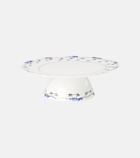 Serax Midnight Flowers Anemone Milk porcelain cake stand by Marni