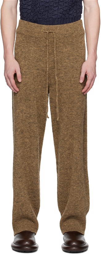 Photo: AMOMENTO Brown Mottled Trousers