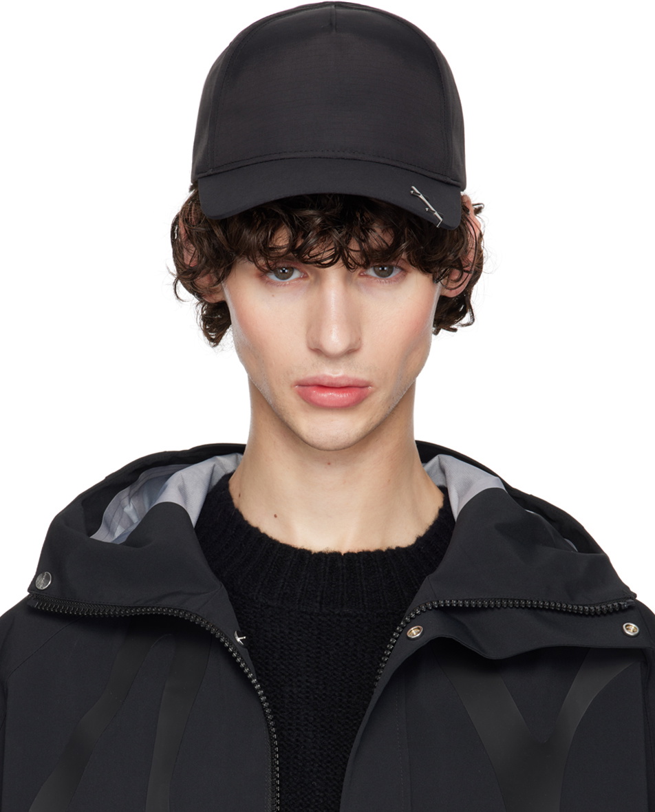 HELIOT EMIL Black Distorted Cap Heliot Emil