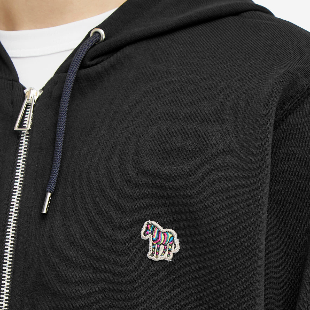 Paul Smith Men's Zebra Zip Hoodie in Black