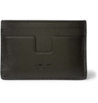 TOM FORD - Logo-Debossed Leather Cardholder - Brown