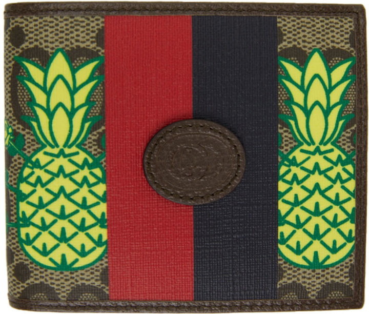 Photo: Gucci Brown Pineapple Wallet