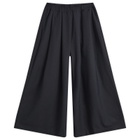 Baserange Women's Avi Silk Wool Trousers in Dama Navy