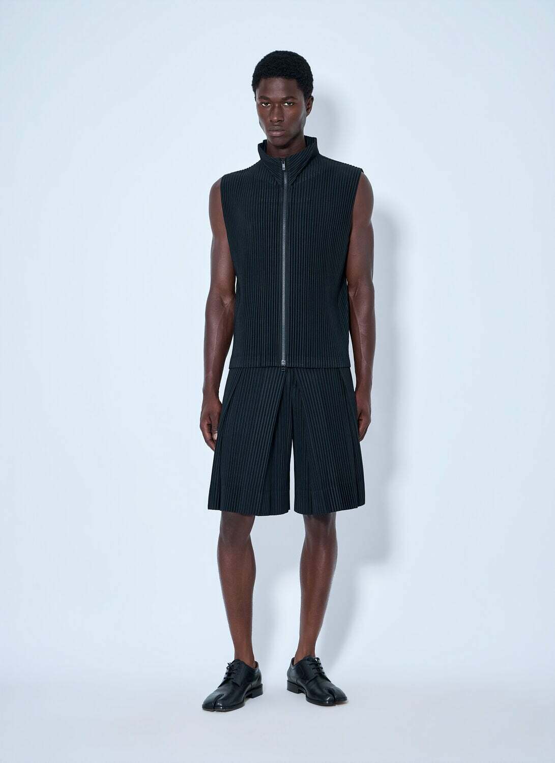 Homme Plissé Issey Miyake Sleeveless Ribbed Gilet
