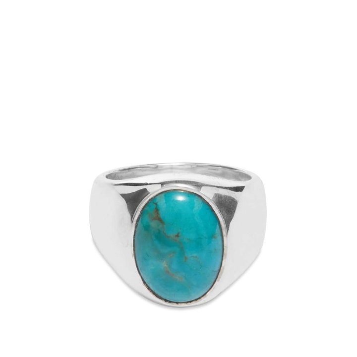 Photo: The Great Frog Stone Signet Turquoise Ring