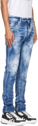 Dsquared2 Blue Bleached Cool Guy Jeans