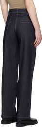 CO Navy Pinched Seam Jeans