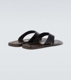 The Row Dan leather thong sandals