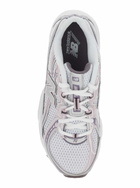 New Balance Pink Low Top Sneakers With Logo Patch On Side And Tongue And Perforated Panels In Tech Fabric Unisex