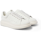 Alexander McQueen - Exaggerated-Sole Suede Sneakers - White