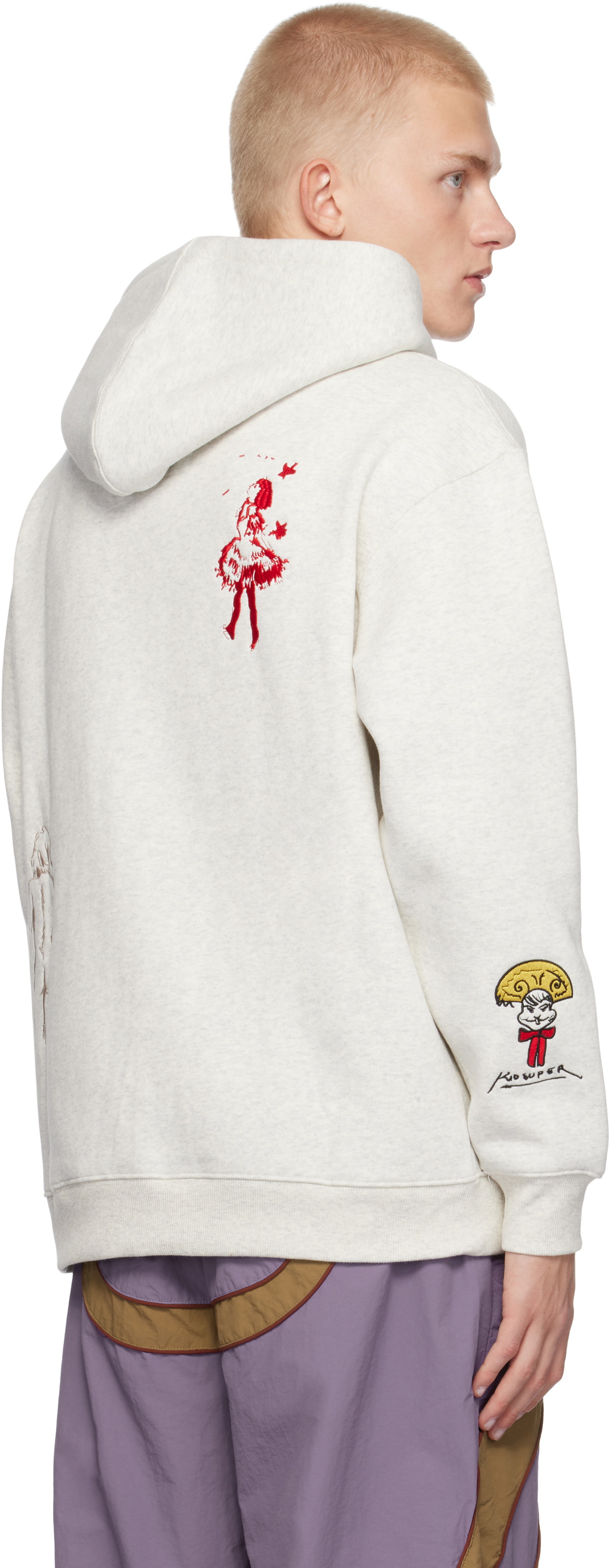 KidSuper Gray Super Hoodie
