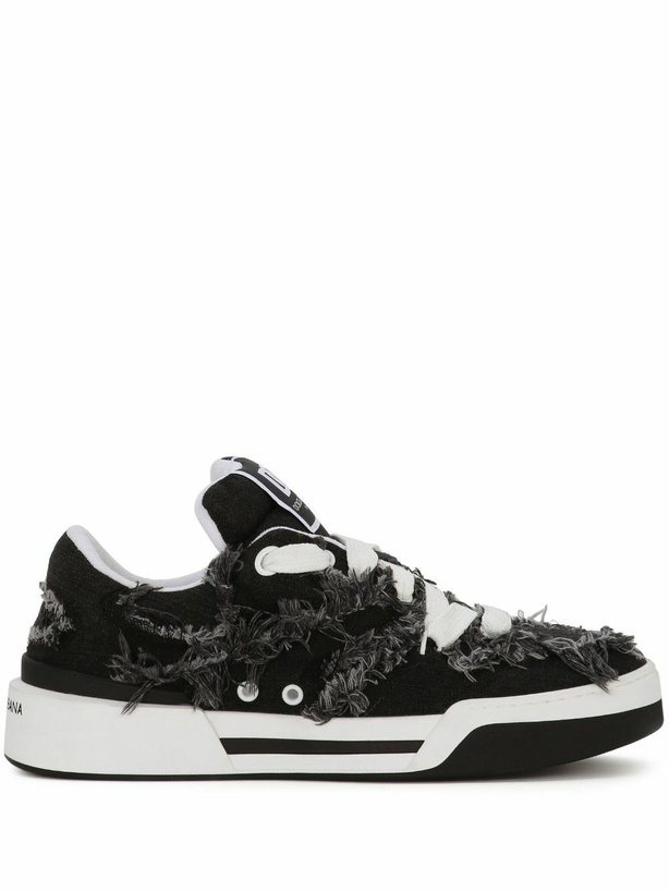 Photo: DOLCE & GABBANA - Portofino Leather Sneaker