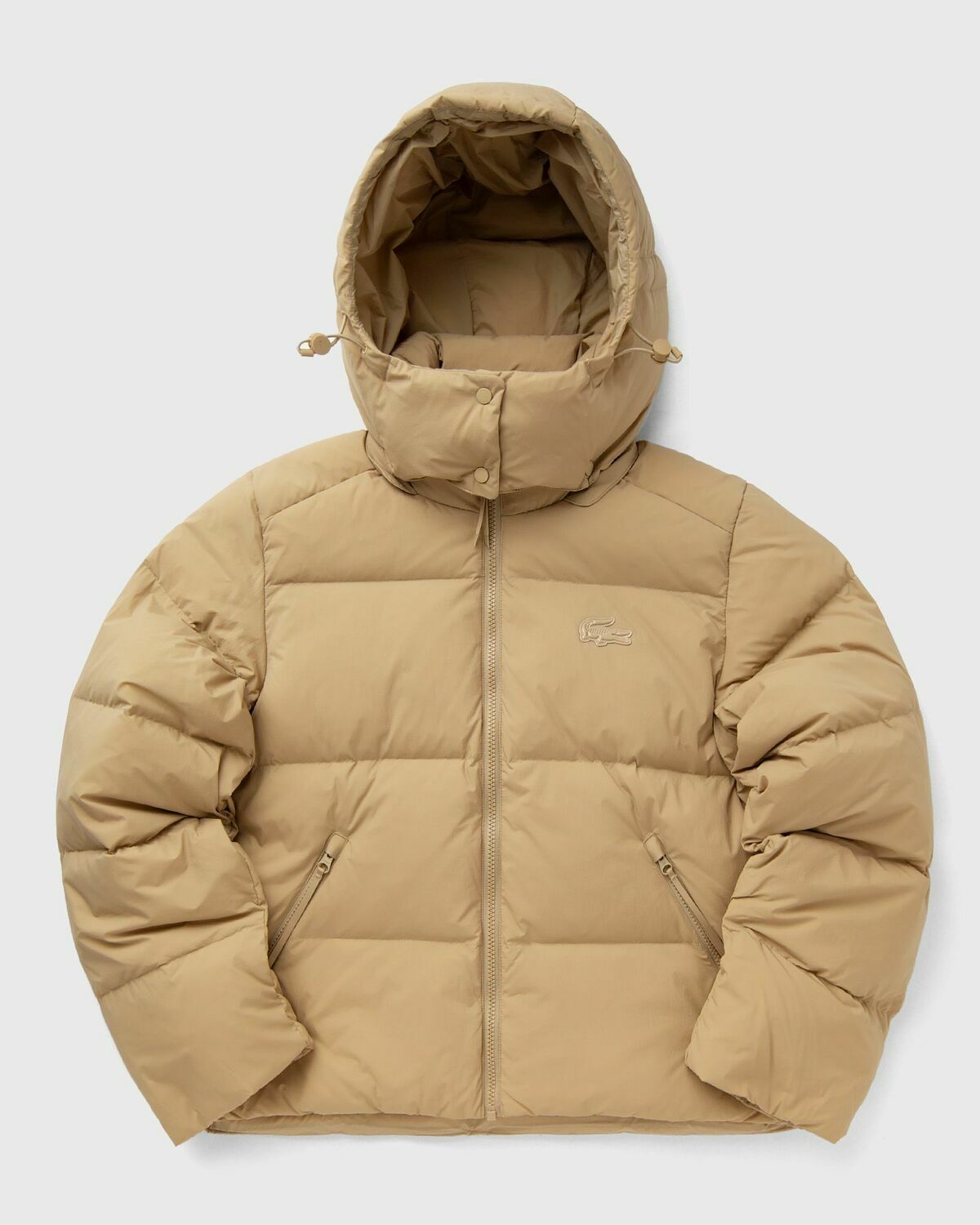 Lacoste BLOUSON Beige Womens Down & Puffer Jacket