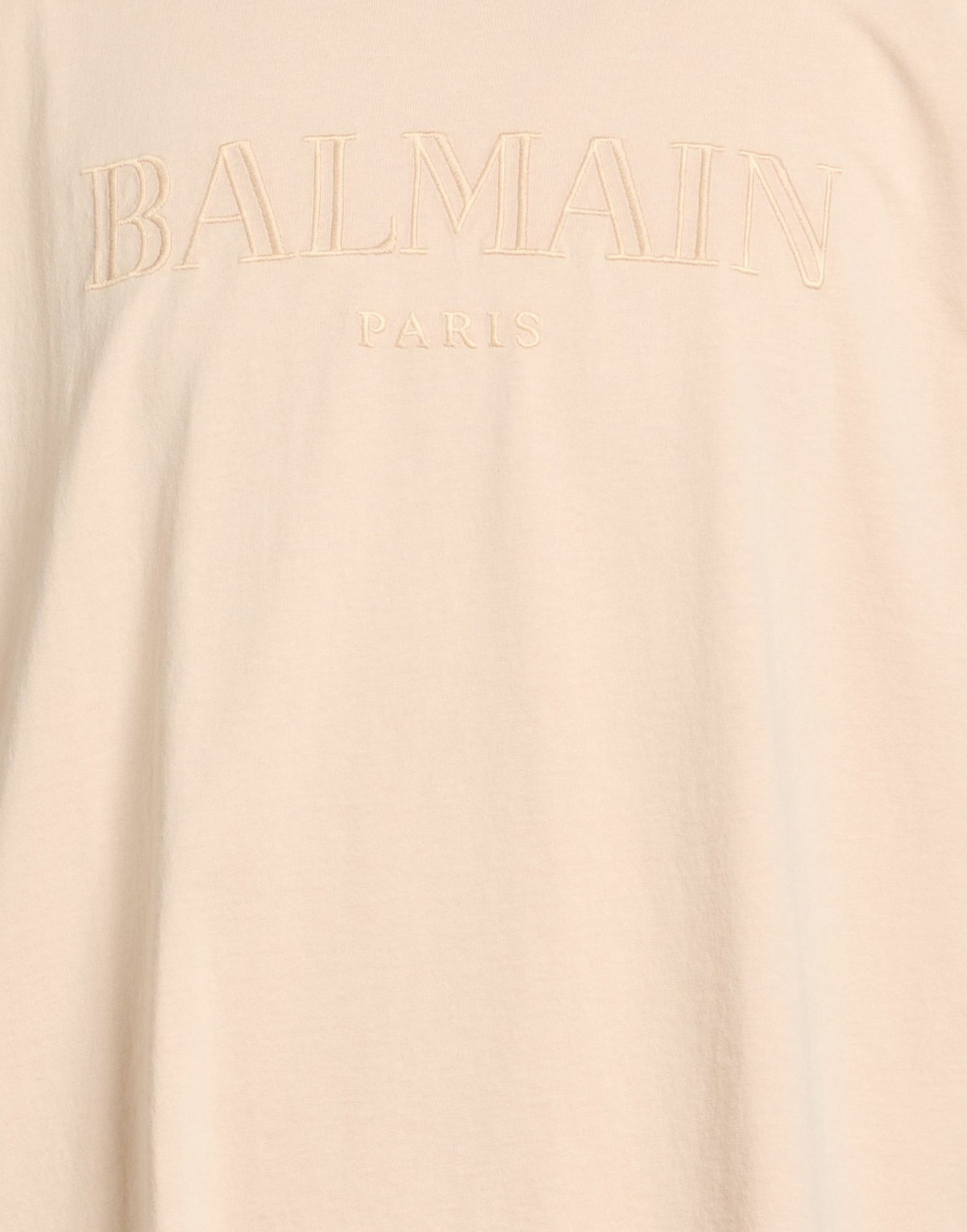 Balmain Mens T-shirt in Beige