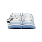 Off-White White and Blue Out Of Office Sneakers