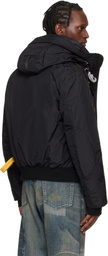 Parajumpers Black Gobi Hooded Down Jacket