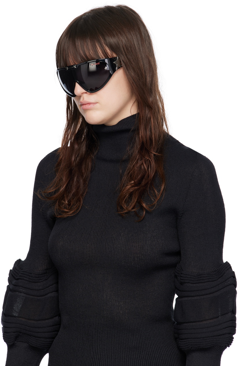 Le Specs Black Ian Charms Edition Nepo Baby Sunglasses Le Specs display picture 3