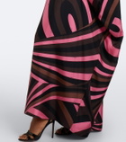Pucci Iride silk twill kaftan