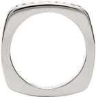 Hatton Labs Silver Stacked Baguette Ring