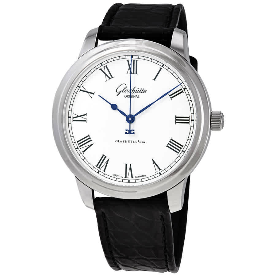 Glashutte Senator Automatic Silver Dial Mens Watch 1-39-59-01-02-04