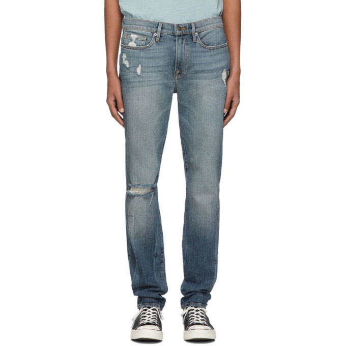 Photo: Frame Blue LHomme Skinny Jeans