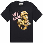 Bricks & Wood Men's Cherub T-Shirt in Black