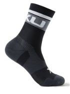 2XU - Vectr Cushioned Stretch-Knit Crew Socks - Black