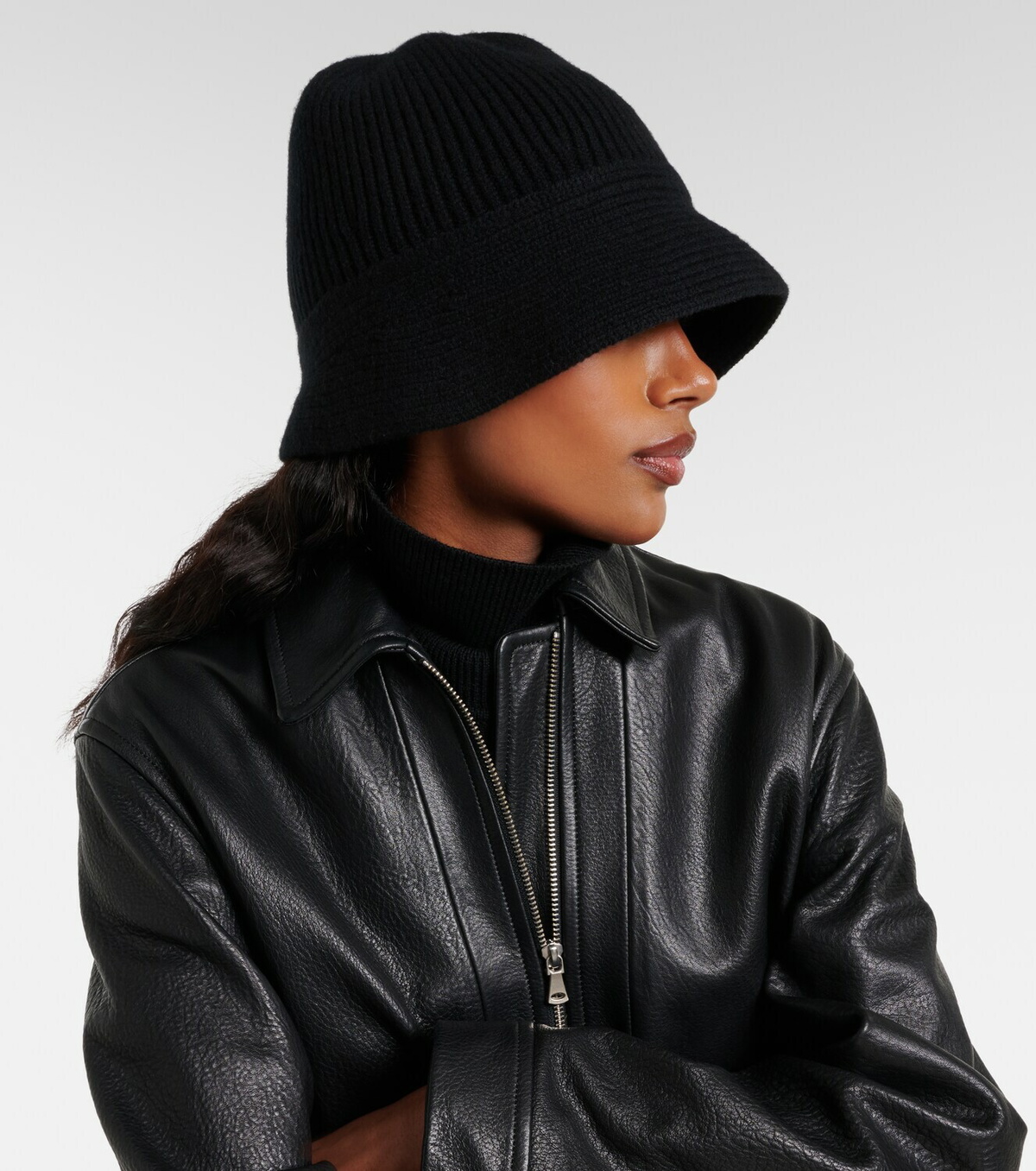 Nour Hammour Bruno cashmere and wool hat