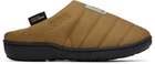 Carhartt Work In Progress Brown SUBU Edition Cordura Slippers