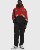 Mitchell & Ness NBA THROW IT BACK RETRO JACKET VINTAGE LOGO CHICAGO BULLS Black Mens College Jackets/Team Jacket