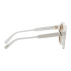 Loewe White Round Padded Sunglasses