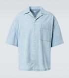 Bottega Veneta Denim bowling shirt