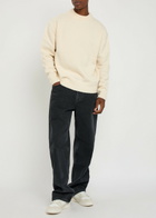 Axel Arigato Miles Textured Wool-blend Jumper Off White