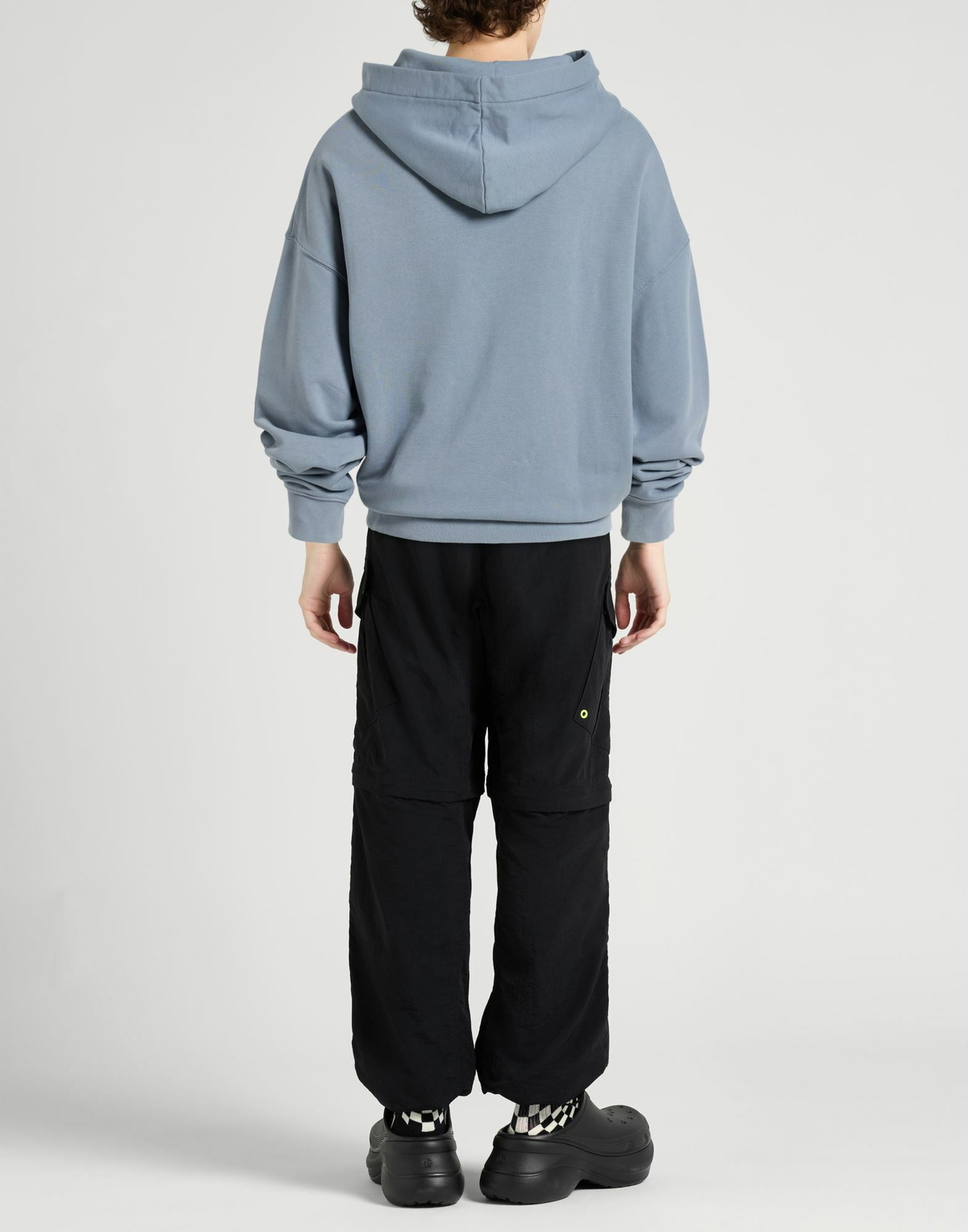 Palm Angels Mens Sweatshirt in Grey