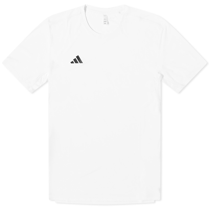 Photo: Adidas Running Men's Adidas Adizero Running T-shirt in White