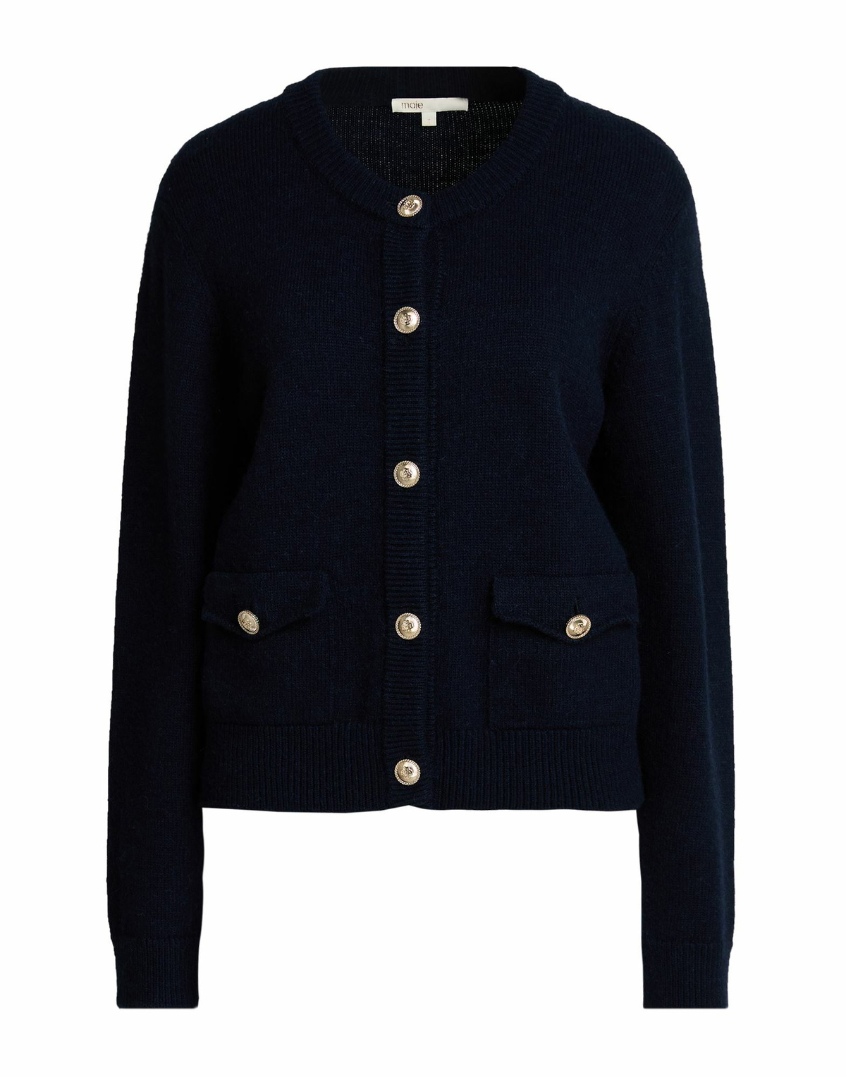 Maje Womens Cardigan in Navy